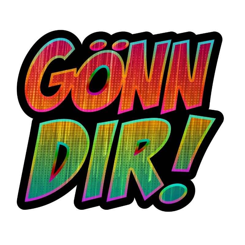 Gönn Dir! Gönner Gönnen Gönnt Geschenkidee