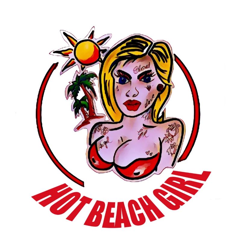 FILLE DE PLAGE CHAUDE