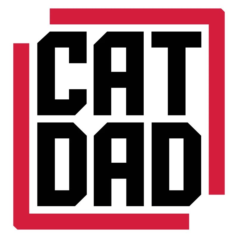 Conception du logo Cat Dad