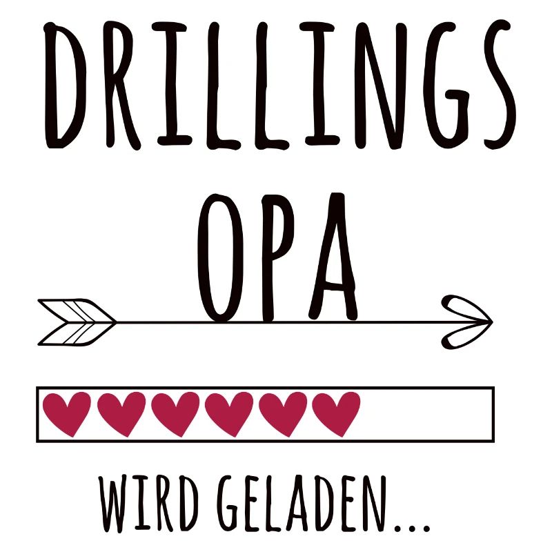 werdender Drillingsopa Schwangerschaft Drillinge