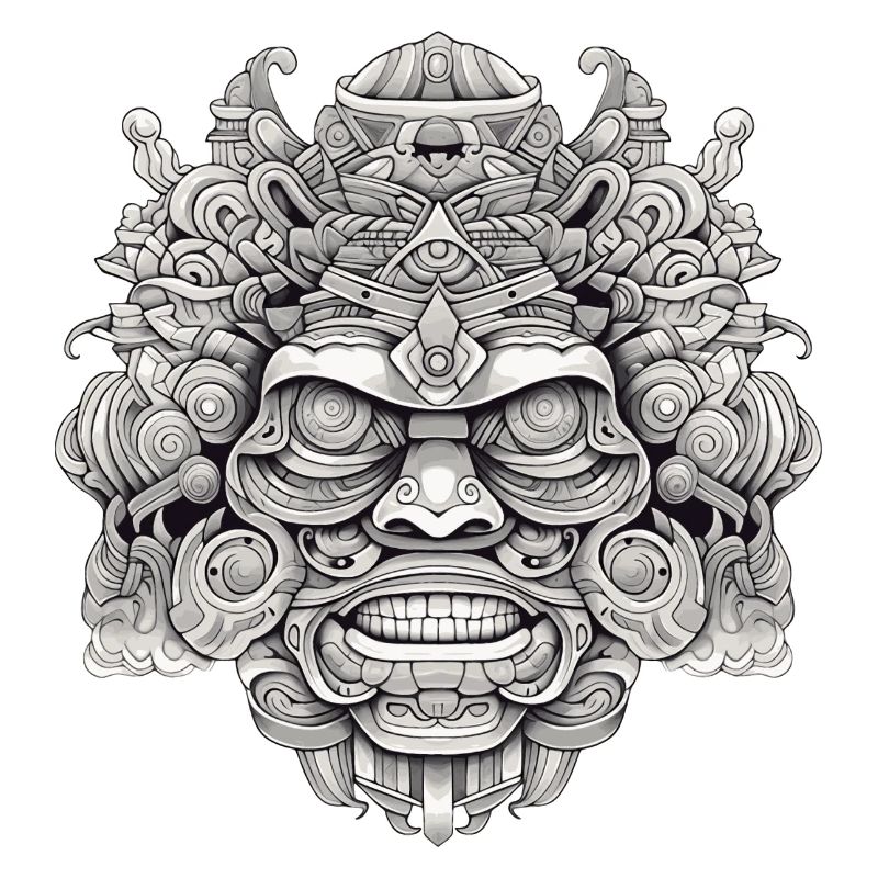 Psychedelic head