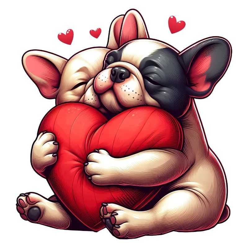Frenchie Valentinstagsgeschenke