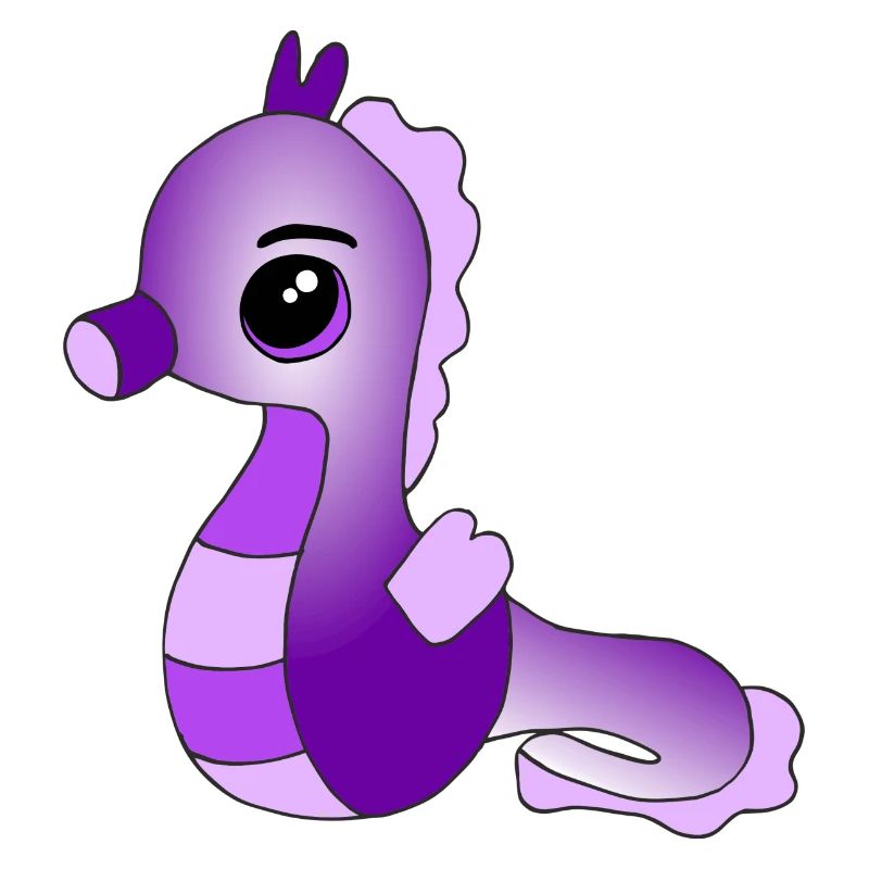 Knuffiges Seepferdchen