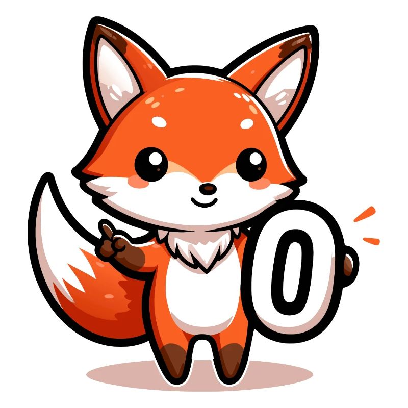 Adorable Zero Fox Left