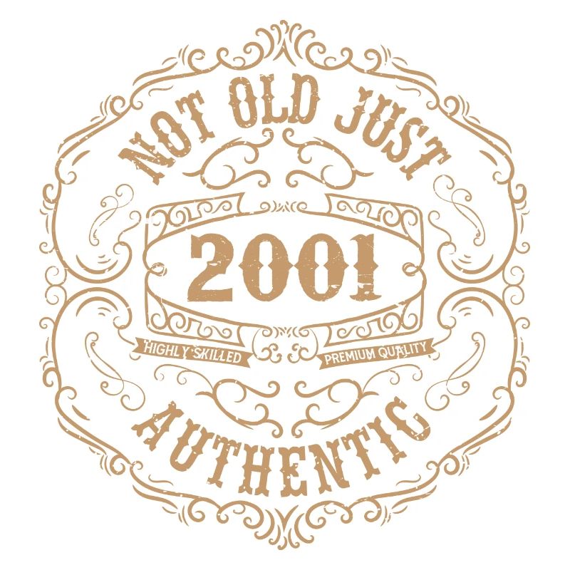 2001 Classic 2001 Retro Geburtstagsgeschenk 2001