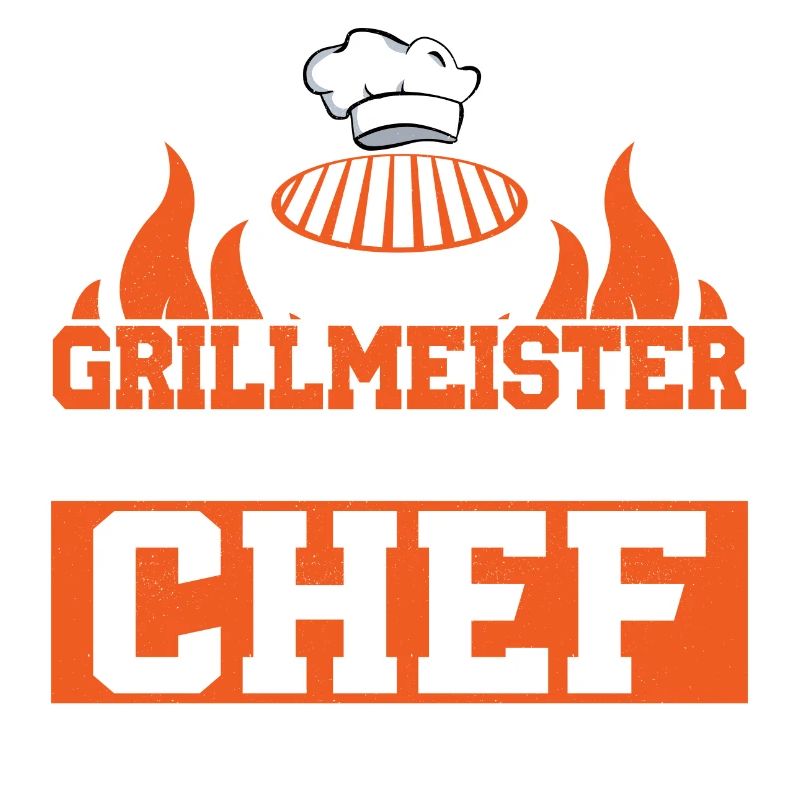 Grill master The chef grills here Grilling BBQ Gril