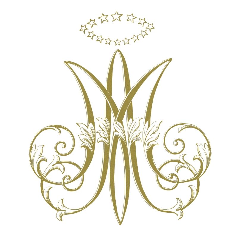 Traditional Catholic Virgin Mary Auspice Maria