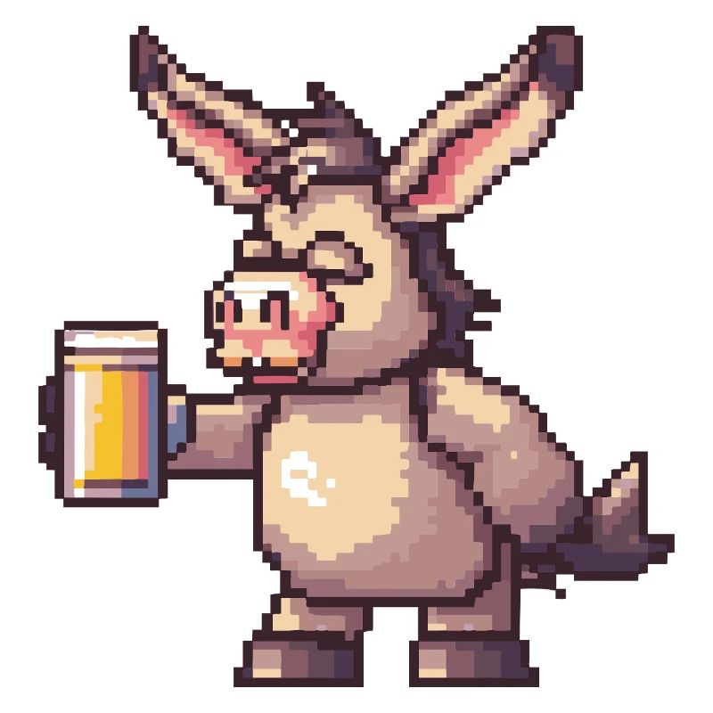 Donkey Pixel Beer