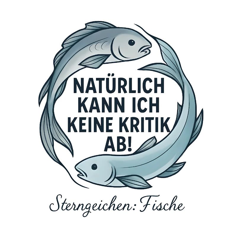 Fische Sternzeichen - Kritik Spruch