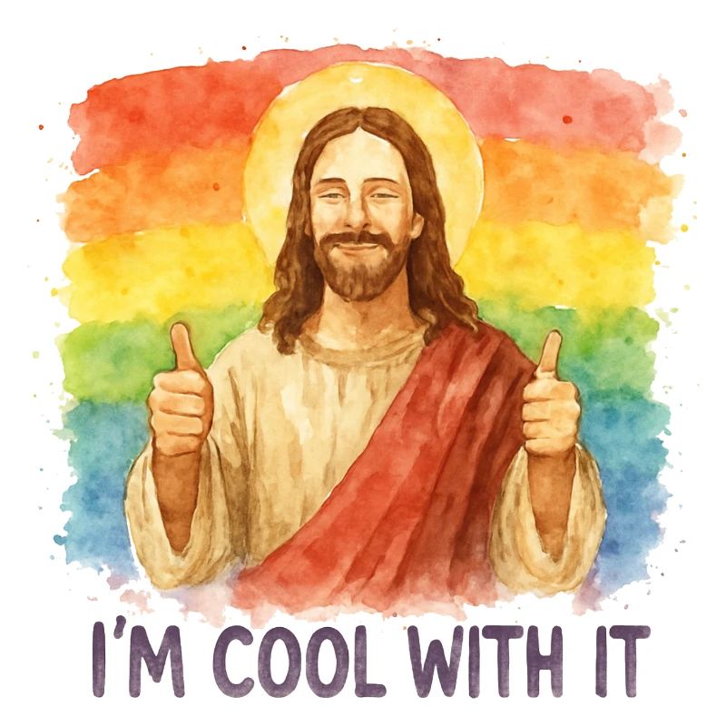Rainbow Jesus – Je suis cool avec ça