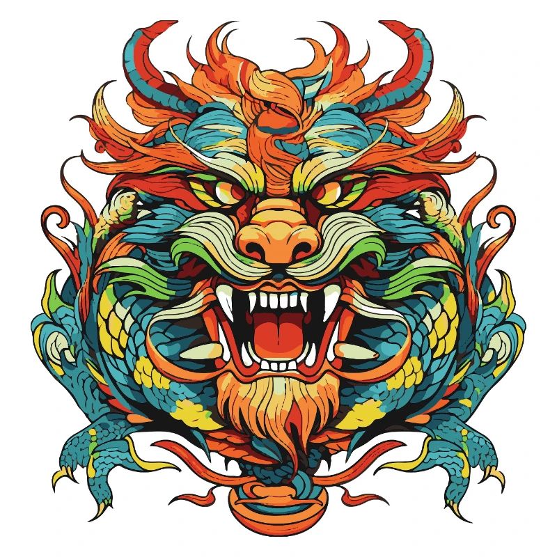 Drache Comic China