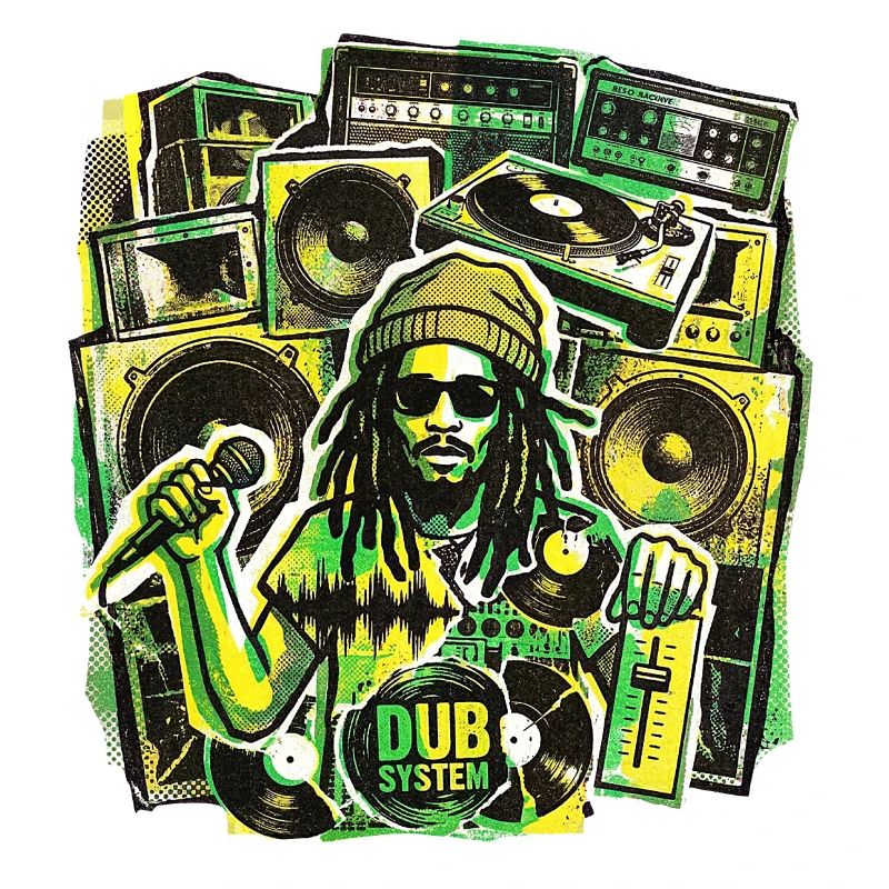 Système de son Dub Reggae