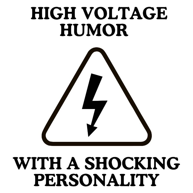 Lightning Warning Triangular Sign