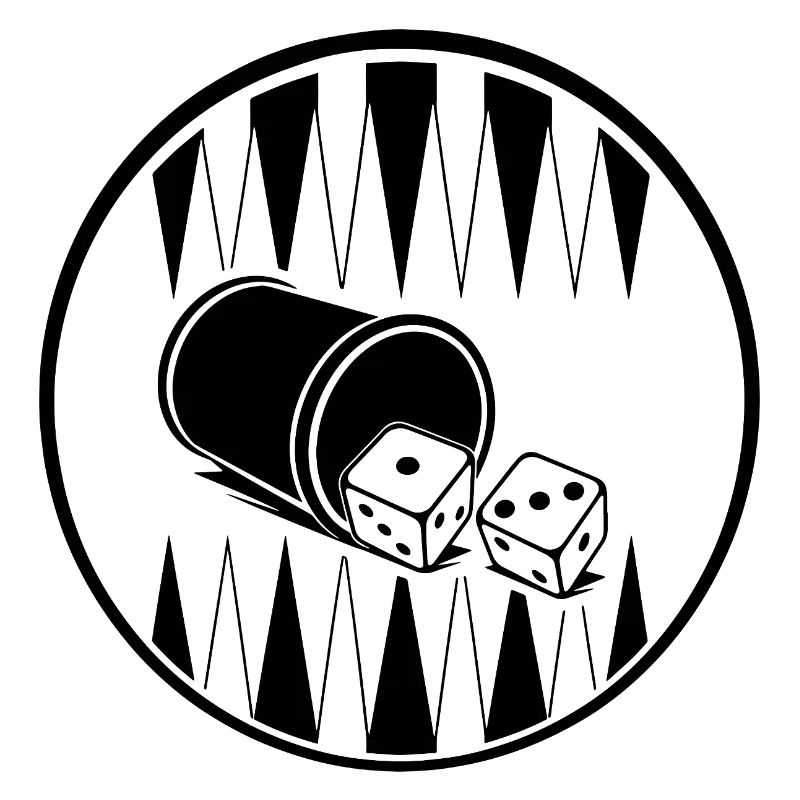 Backgammon | Brettspiel | Geschenk