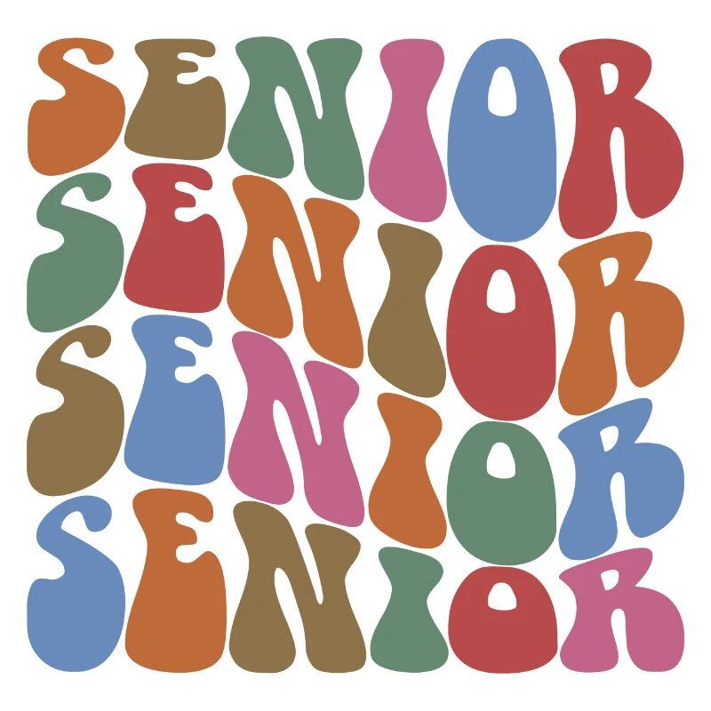 Senior - Student Class Retro Graduation Party Gift