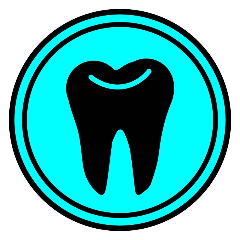 Symbole de l’icône de dent