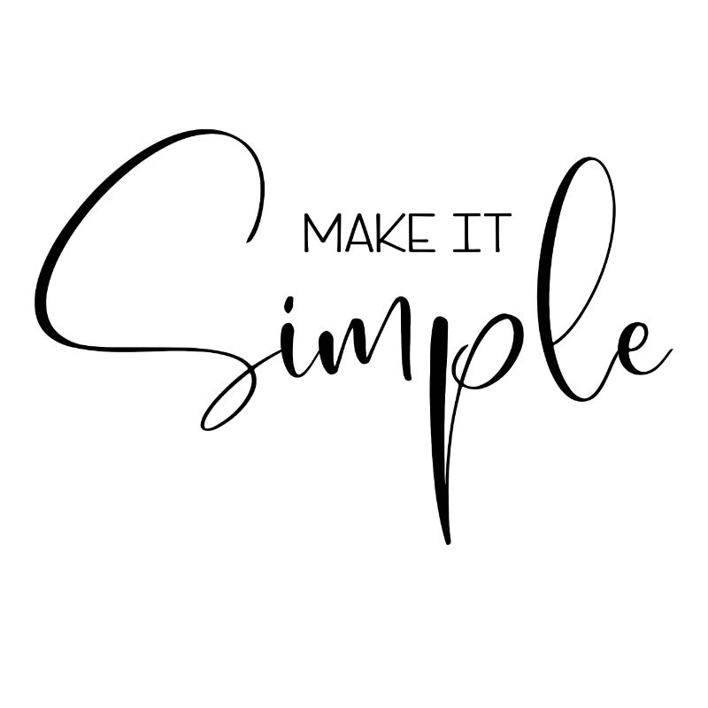Make it Simple