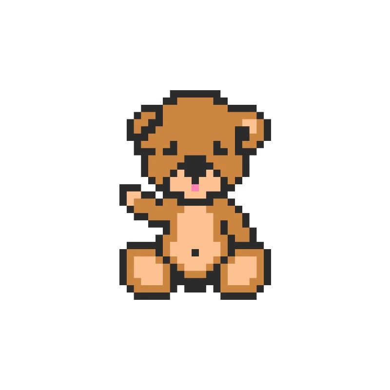 Pixel Teddy Bear