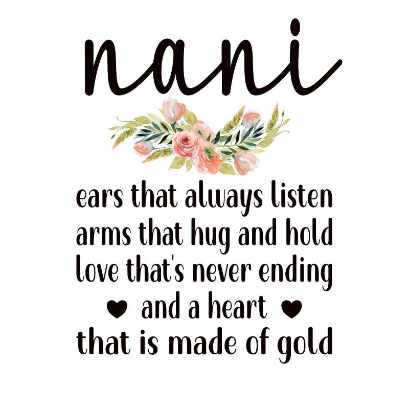 Beste Nani Oma Muttertag Geschenk Nani Großmutter