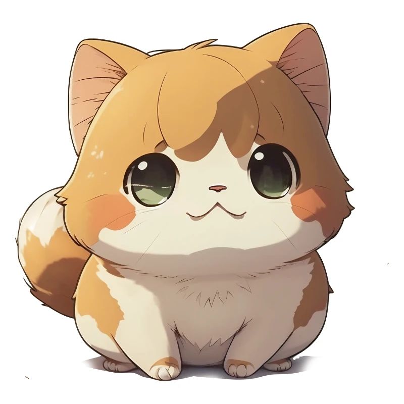 Chat | Chatons | Bébé chat | Chat d’anime mignon