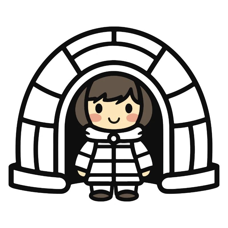 Winter Eskimo Iglu