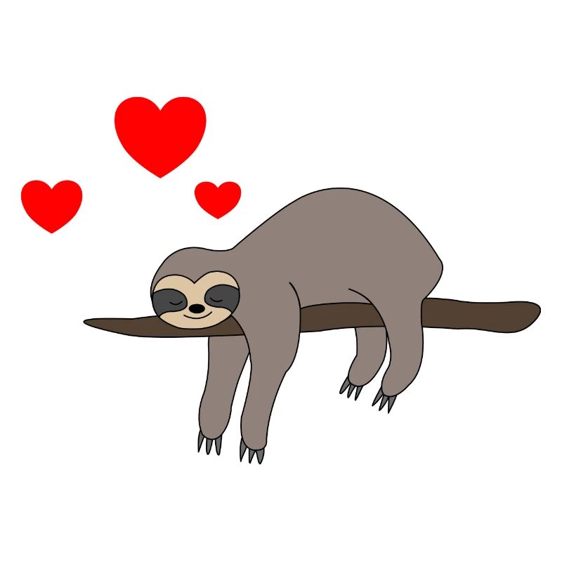 Sloth Valentine's Day 2