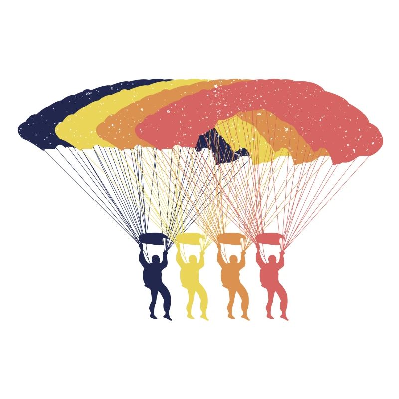 Fallschirm Skydiving Farbe