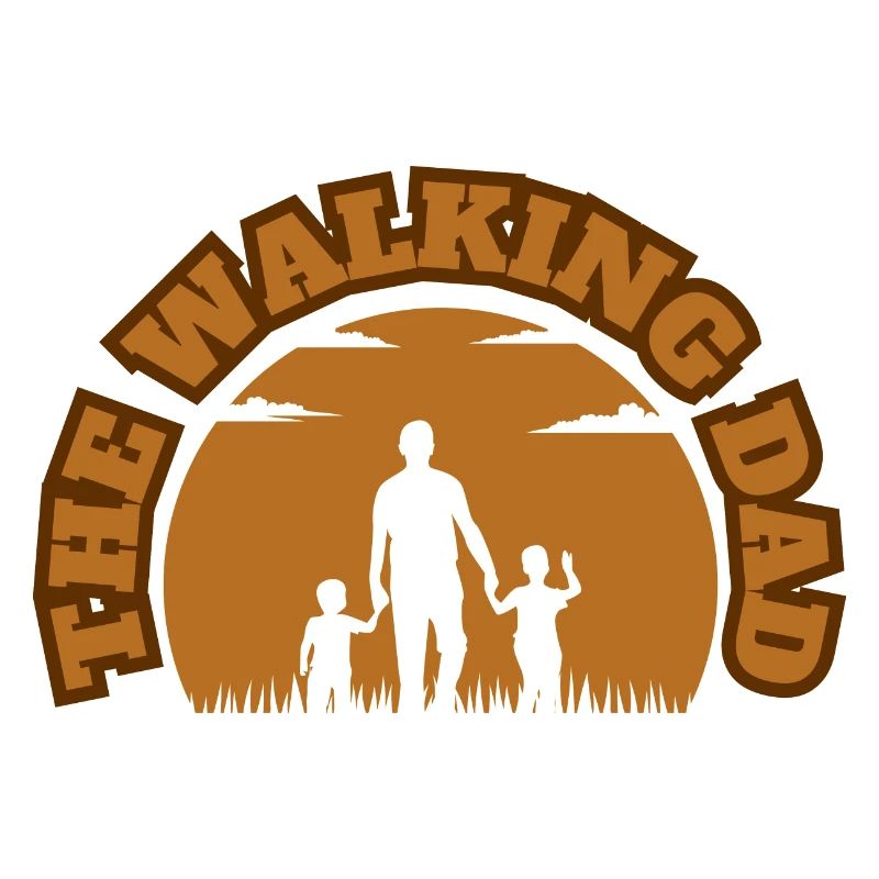 The Walking Dad 2 Sons Brown