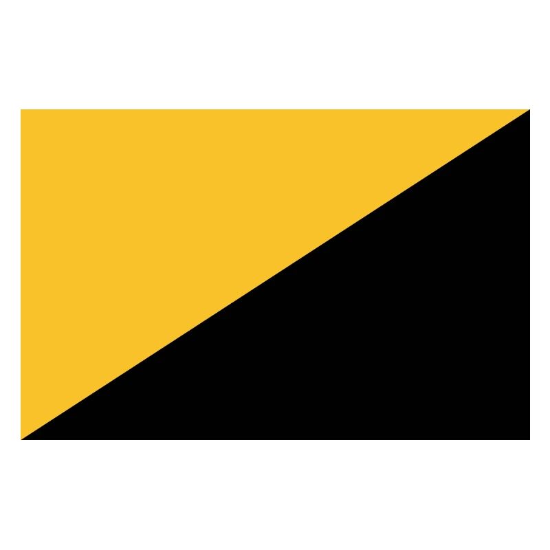 Anarchy Cafpitalism Flag flat