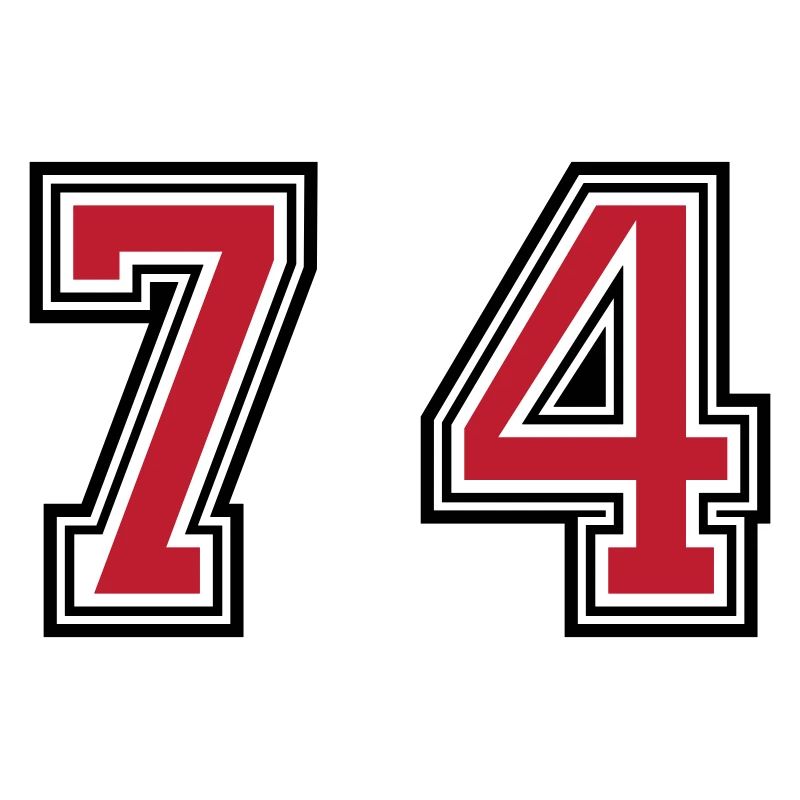 74 Symbole numérique