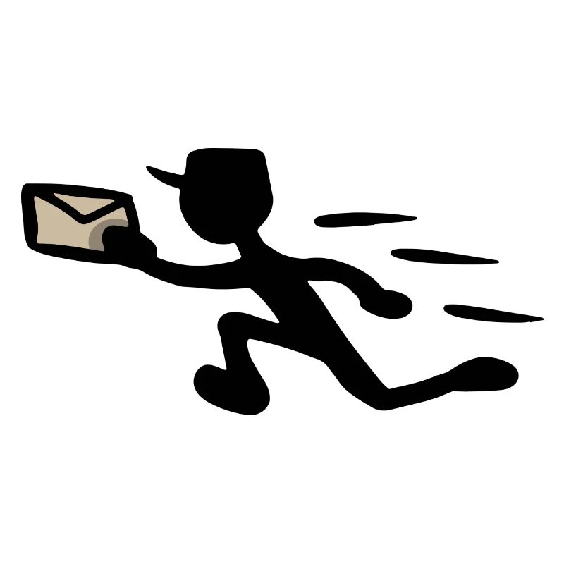 Postman Courier Delivery Express Shipment Post
