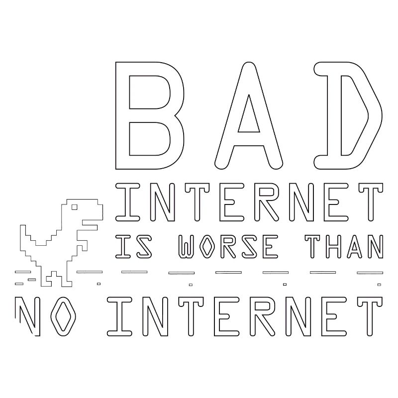 Internet lent est pire que pas d’Internet
