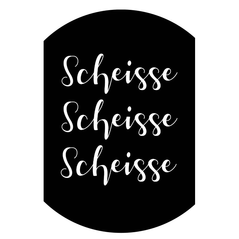 Scheisse Scheisse Scheisse fluchen