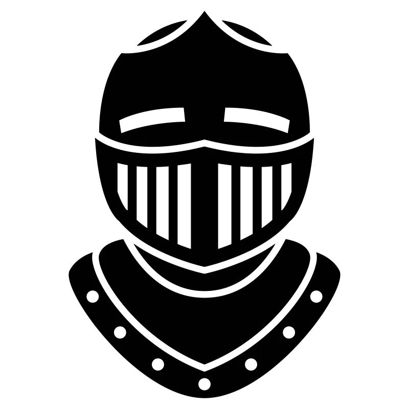 Casque de chevalier