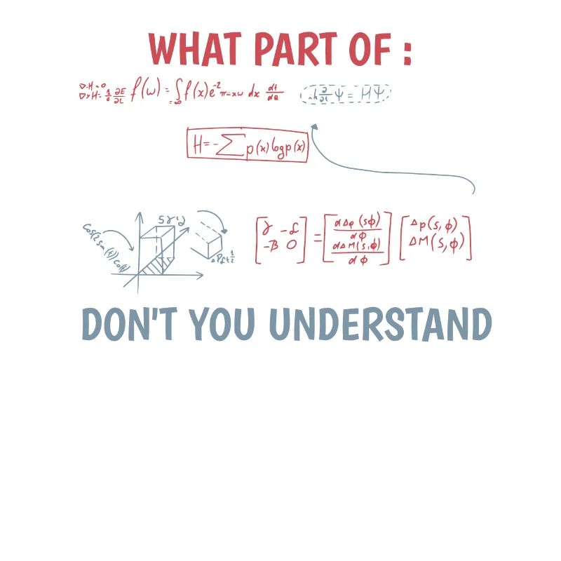Funny Complex Equation Math Teacher
