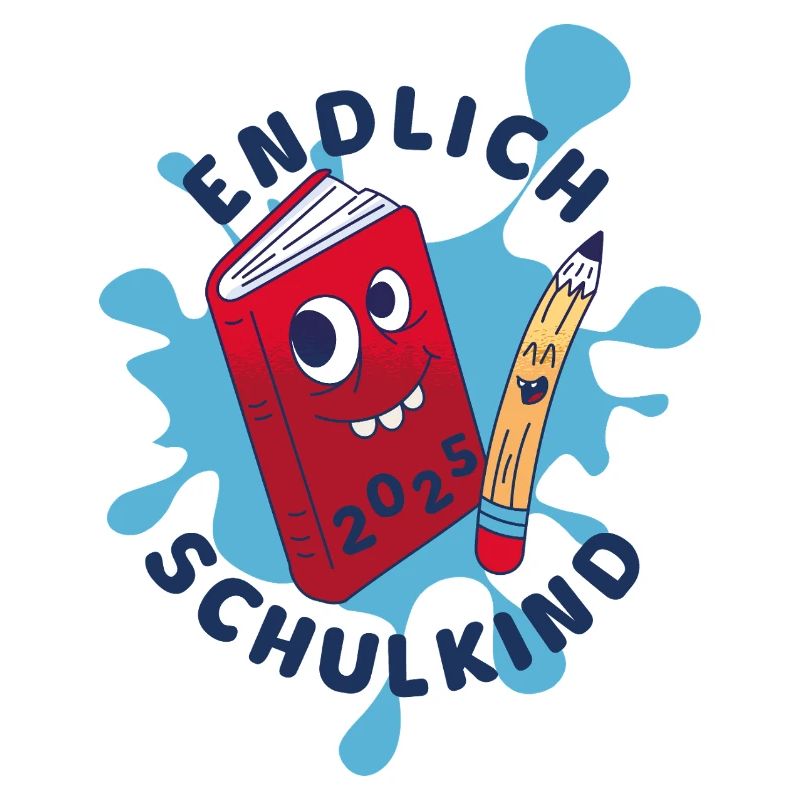 Endlich Schulkind 2025 - Geschenk zur Einschulung