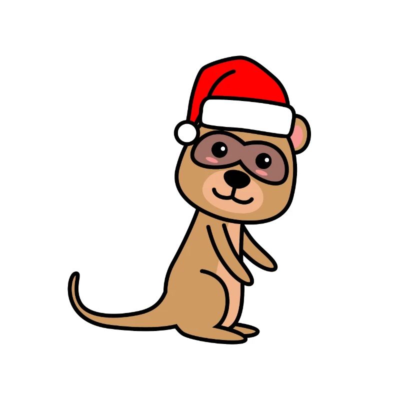 Suricate Comic Noël Noël