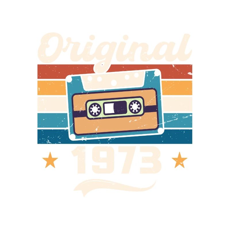 Born Gift Original 1973 Gift Idee 1973