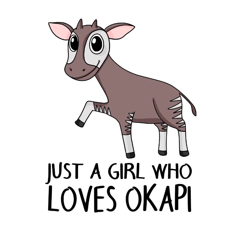 Okapi Mädchen Spruch