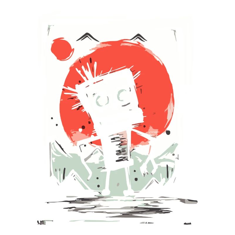 JAPAN's Red Sun: A Garbage Robot