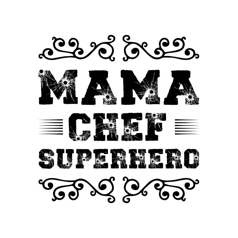 Mama Chef Superheld Mutter
