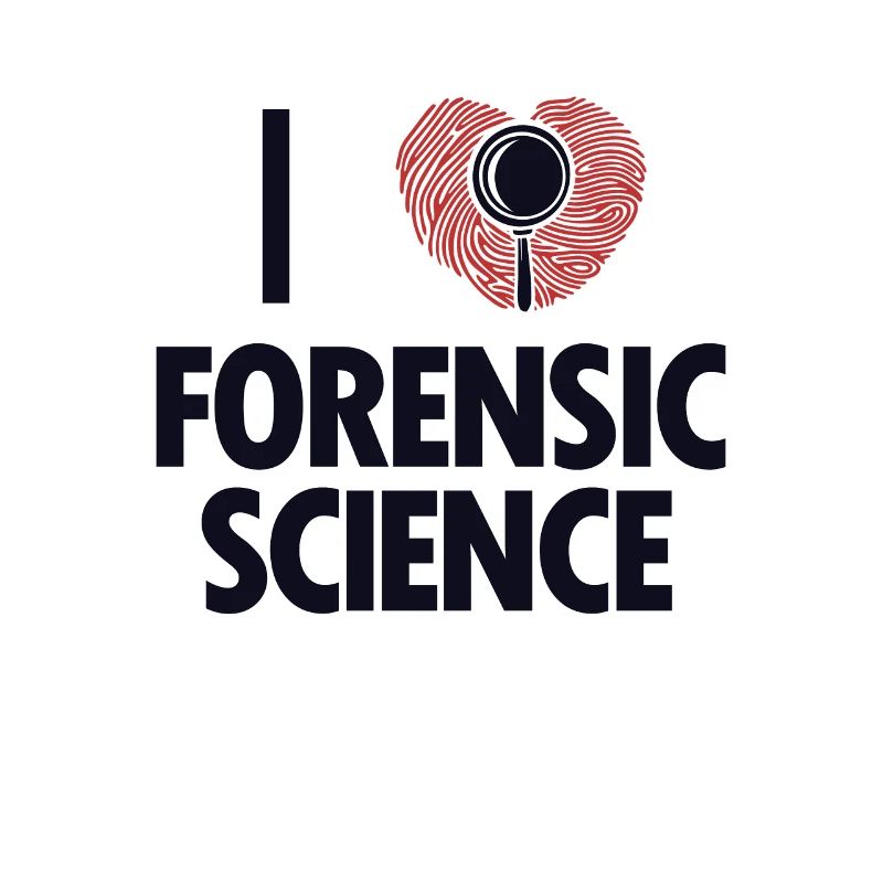 I Love Forensic Science IT Forensics Dactyloscopy