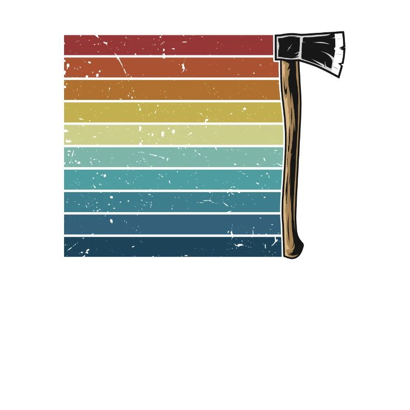 Retro Axe Throwing Competition Game Professional