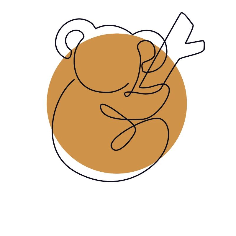 Lineart Koalabear Eucalyptus Phascolarctos