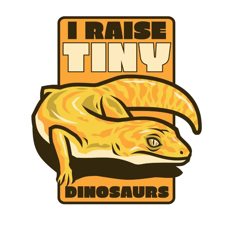 I Raise Tiny Dinosaurs Gekkota Crested Lizard
