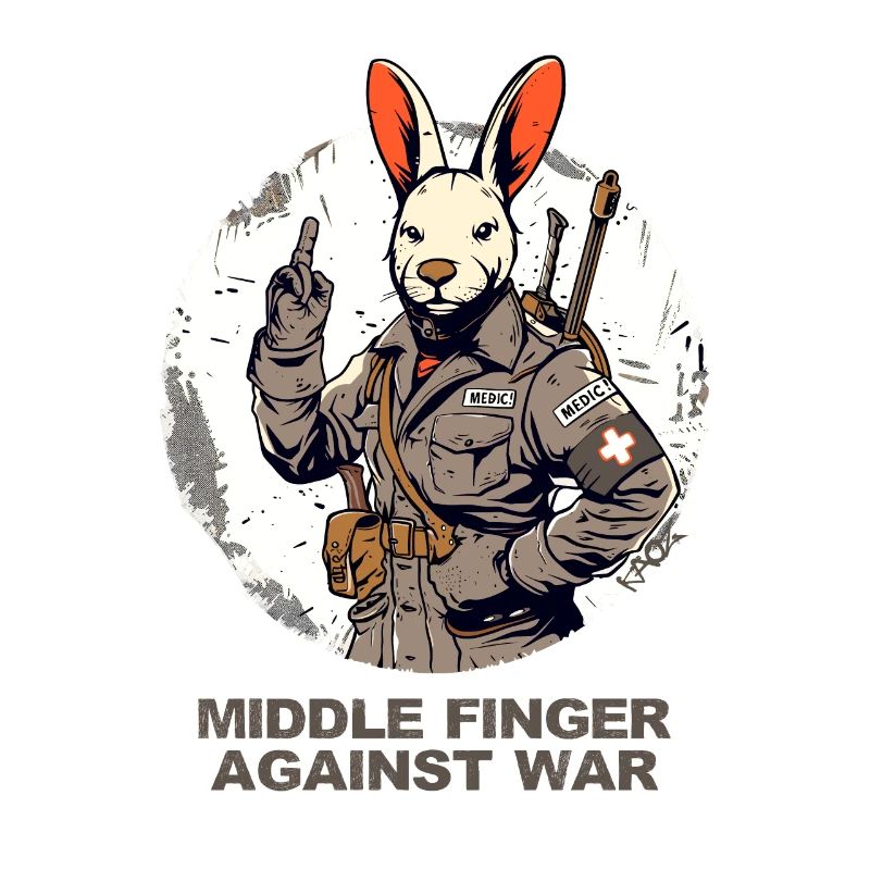 Paramedic Rabbit: War gets my middle finger
