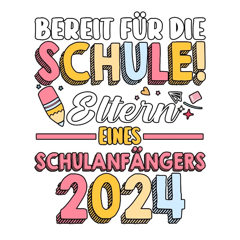 Eltern Schulkind Grundschule Erste Klasse Einschul