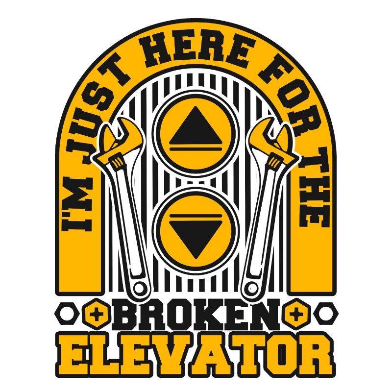 Just Here For The Broken Elevator Repair Elevator