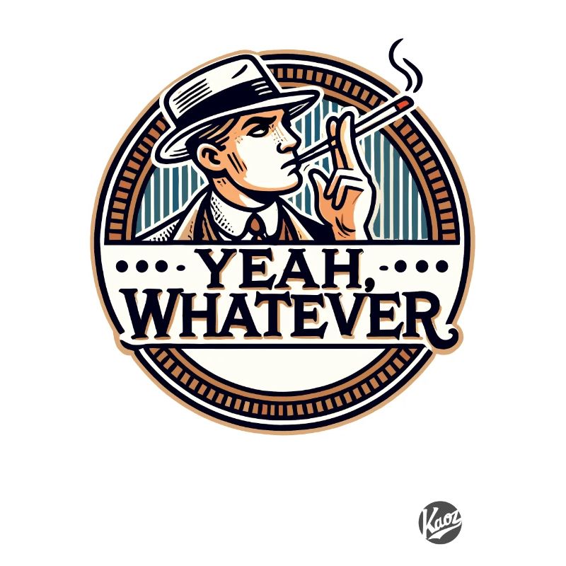 1920s Elegant Man: Yes, Never Mind What
