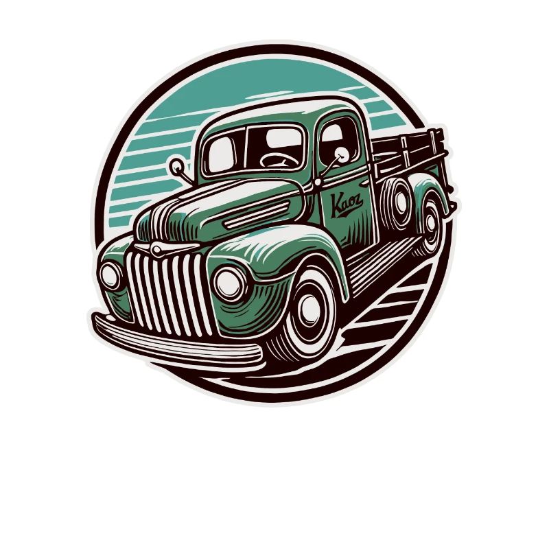 Camionnette rétro vintage Oldtimer